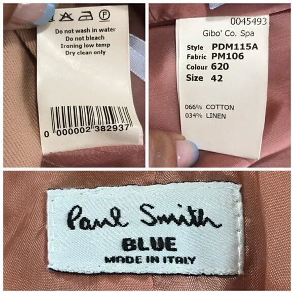 Paul Smith Blue soft pleated skirt, size 42 (4/6) - Picture 3 of 8